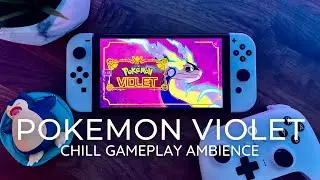 Pokemon Violet on a chill night 🌙 1 hour of chill gameplay ambience