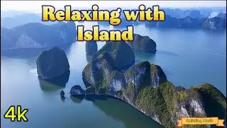ISLAND 4K - Relaxation Film - Peaceful Relaxing Music - Nature 4k Video 365/26 music #relax #islam