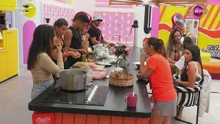 Choro, gritos e ânimos exaltados: Caos instalado por causa do jantar | Big Brother