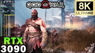►God of War in 8K | RTX 3090 | Ultra Graphics | DLSS