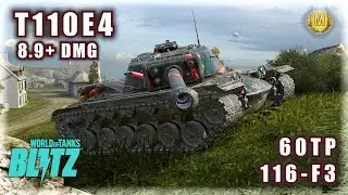 🔥 T110E4 &bull; 60TP &bull; 116-F3 | WOT Blitz Highlights #WOTBlitz #Worldoftanksblitz #wot #games