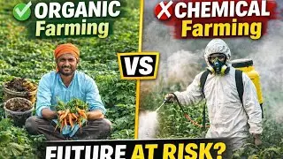 Organic farming vs chemical farming .🧪 Chemical farming: Fayda aaj, nuksaan kal