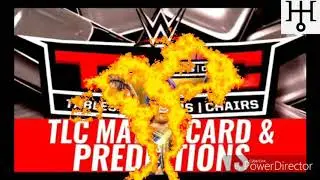 WWE TLC MATCH CARD AND PREDICTIONS