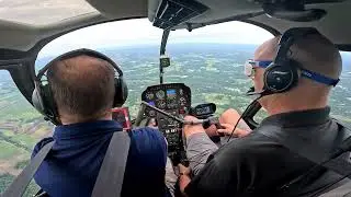 R44 IFR Training with Dave at Independent Helicopters... learning GTN 650, RNAV, ILS and VOR proc