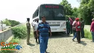 Members of DMDK on staged a protest at Netajipuram 01