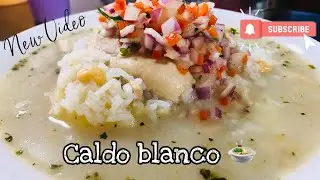 Receta CALDO BLANCO a mi estilo 🇵🇪