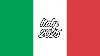 Italy Honeymoon 2025