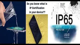 IP (Ingress Protection) rating of equipment