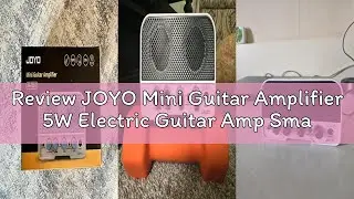 Review JOYO Mini Guitar Amplifier 5W Electric Guitar Amp Small Practice Guitar Amp with Bluetooth Cl