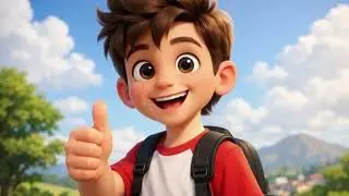 The Brave Boy&rsquo;s Magical Adventure 🌟 | 3D Cartoon Story | Pixar Style Kids Story | 4K Animation