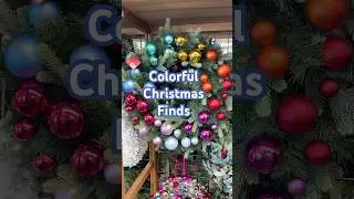 So many good colorful Christmas decor finds this year! Which is your favorite?!