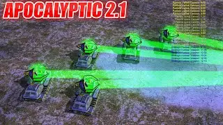 NEW APOCALYPTIC 2.1 SUPER BOSS VS 7 INSANE NUKE BOSSES GENERALS ZERO HOUR