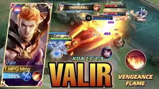 Valir BEST BUILD 2023 Vengeance Flame - Valir Season 28 ~ MLBB