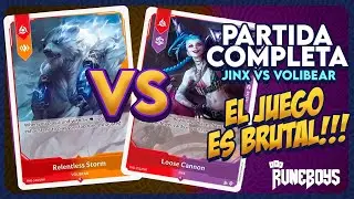 PARTIDA COMPLETA DE PROJECT K!!! EL JUEGO ES UNA LOCURA!! JINX VS VOLIBEAR