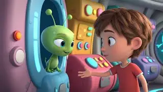 Among Us Tiny Alien Hid Behind the Wall | Funny Toddler Song | Kids Rhymes