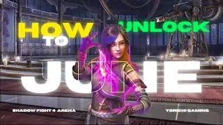How to Unlock June in Shadow Fight 4 Arena | 3 tricks | legendary hero june | new hero | Yoriichi