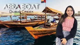 Experience Traditional Abra Boat Ride at Dubai Creek | Nepali in Dubai