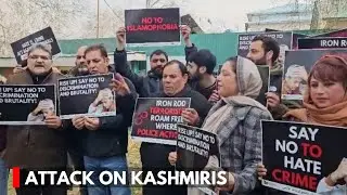 PDP Protests Against Assault on Kashmiri Shawl Sellers In Uttarakhand