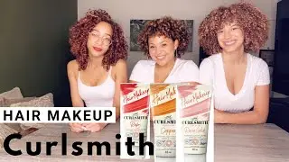 3 HAIR TYPES, 1 COLOR CURLGEL- CURL SMITH HAIR MAKEUP !!!!!