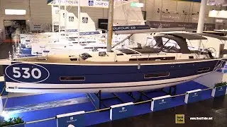 2020 Dufour 530 Sailing Yacht - Walkaround Tour - Debut 2020 Boot Dusseldorf