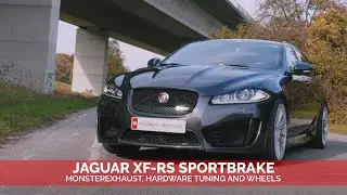 JAGUAR XF-RS SPORTBRAKE | MONSTEREXHAUST, TUNING + WHEELS (EN SUB)