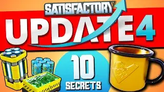 10 СЕКРЕТНЫХ функций в обновлении Satisfactory Update 4!