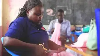 Day 1: Safe Girl Pads Production in Rhino Camp