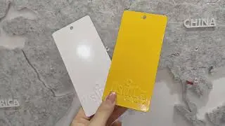 Easy to Clean Epoxy Polyester Yellow Powder Coating  For Appliances And Decorations