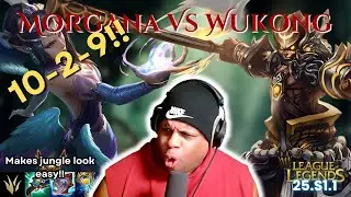 Morgana vs Wukong!! 25.S1.1!! Fire game!!