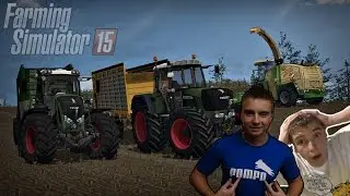 Nowoczesne gospodarstwo #6 ☆ Let's Play FS15 MP - Kiszonka na pełnej!!! ☆ Bronczek, Miki & MrAdamo15