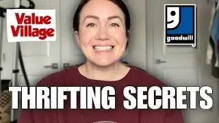 How To Source At Thrift Stores To Sell On Poshmark and Ebay