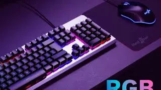 Unboxing Red gear GC 100 keyboard and mouse combo