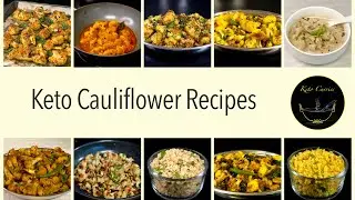 Keto Cauliflower Recipes|Keto Cauliflower curries|Keto curries