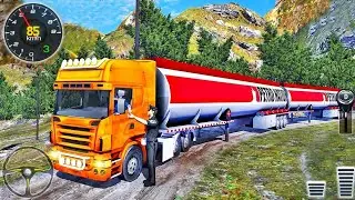 Oil Tanker Truck Transport Driving 3D - Heavy Cargo Transporter Truck Driver - Android Gameplay #usa