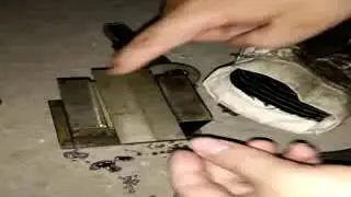 Steel strapping seal machine - how to change molds for other sizes --7 assembling of upper mold