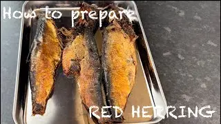 HOW TO DE-BONE AND PREPARE RED HERRING FOR COOKING / JAMAICAN STYLE