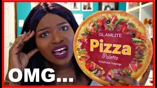 GLAMLITE 🍕 PIZZA PALETTE 🍕 Review | Swatches | Tutorial