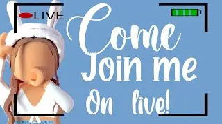 COME JOIN ME AND PLAY ROBLOX!!