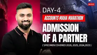 ADMISSION | SPECIMEN | ACCOUNTS DAY-2 | CLASS 12 | ISC | SHUBHAM JAGDISH | 8112601234