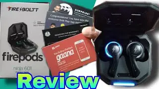 fire boltt fire pods ninja 601 | best review video | fire boltt new model 601 in 2023