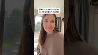 How to calm a crying newborn in 4 steps |  #newborn #cryingbaby  #babytips #sleepconsultant