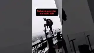 Salt&oacute; sin permiso desde el hotel RIU en Guadalajara #dif&iacute;cildecreer Sergio Sep&uacute;lveda