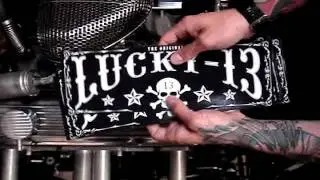Lucky 13 Apparel Window Sticker