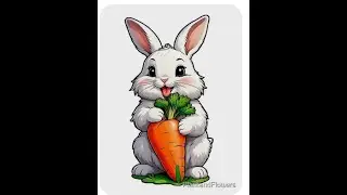 how to draw rabbit | Rabbit drawing easy step | Animals drawing