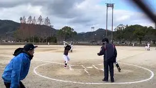 2025.12.14温品ヤングウルフクラブ旗1回戦 vs中筋スポーツ少年団　先発よいち