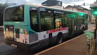 Passage d'un Iveco Citelis line &agrave; Mairie de Stains | 3173 | Ligne 252 | RATP | Irl