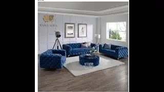 sofa kancing seribu - Rama sofa