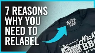7 Reasons Why You Should Be Relabeling Your T-Shirts: Inside Tag Printing, Private Labels & Branding