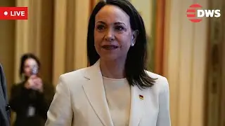 LIVE: María Corina Machado Delivers Powerful Message on Capitol Steps in D.C. | DWS News | AC14