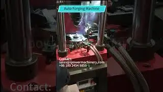 Vertical forging machine for brass valve bonnets, brass nuts/ Pressing machine/ Hot forging/brass